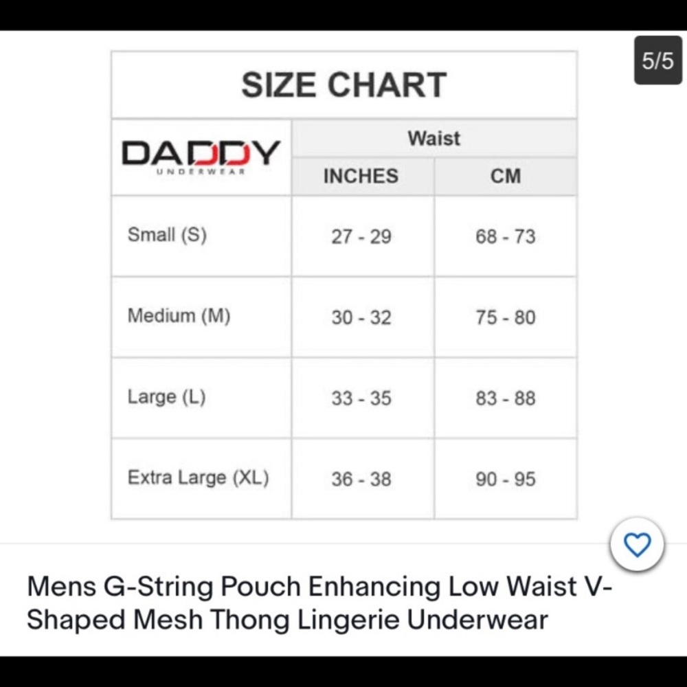 Daddy Mesh Thong 28-34 Nylon / spandex pinpoint mesh Unlined - Picture 8 of 8